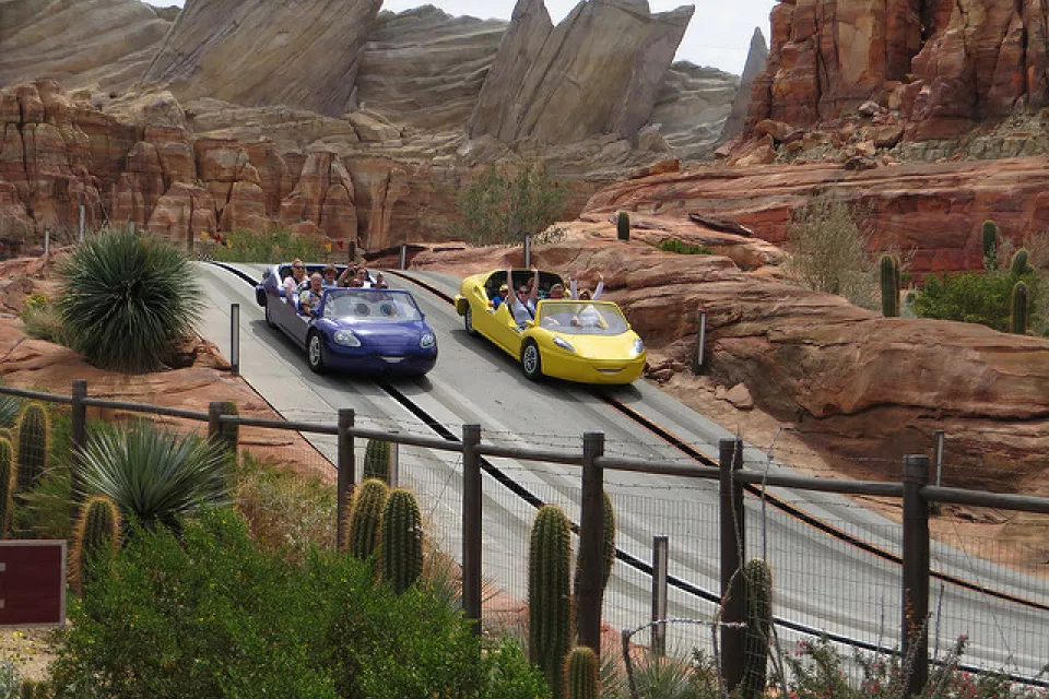 Cars Ride Disneyland